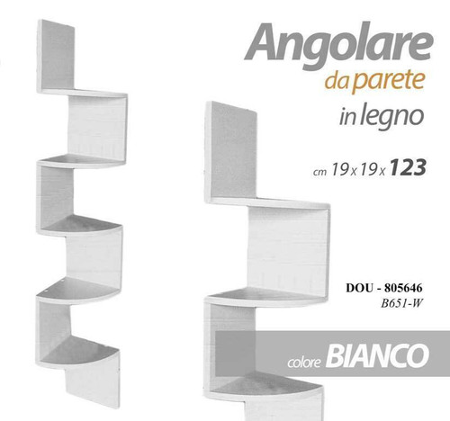 Mensola parete angolare - parete, 5