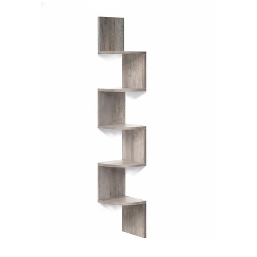 Scaffale angolare parete 5 - parete,
