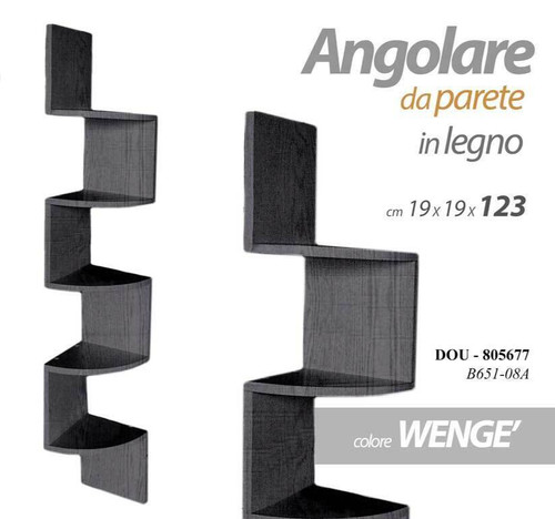 Mensola parete angolare 5 - angolare,