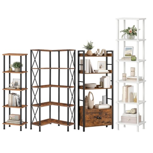 Libreria scaffale angolare