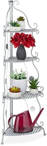 Relaxdays scaffale portafiori - scaffale,