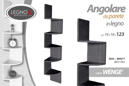 Mensola parete angolare 5 - mensola,