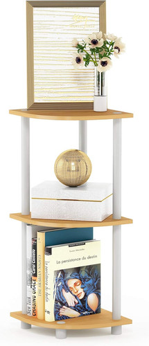 Mensola angolo beech white - mensola, beech/white