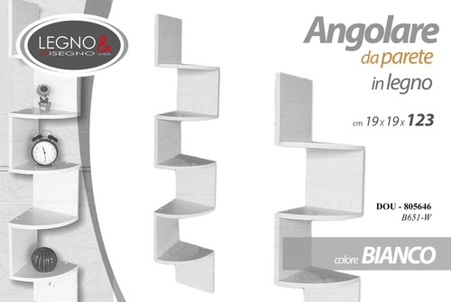 Mensola parete angolare - angolare, 5