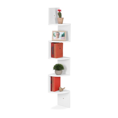 Libreria angolo con 5 - libreria, ad